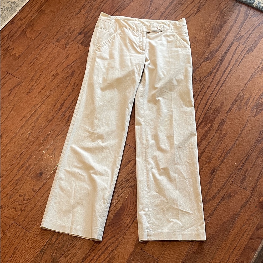 Cartonnier Cream Wide Leg Pants from Anthropologie